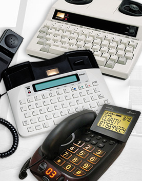 Provide a variety of free specialized telephone equipment.